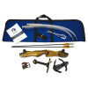Petron S1 Take Down Recurve Bow Kit Strong Wooden Handle with String