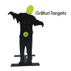 Gr8fun Kill Zone Targets Zombie Metal Silhouette with resetting paddles