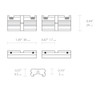 Hawke Dovetail to Picatinny Adaptor Rail 2pce Converts 9-11mm Dovetail to Weaver