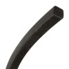Slingshot 7mm Black Rubber per 1m length