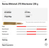 Norma Whitetail 130gr .270 WIN 20 rounds Norma Whitetail 130gr .270 WIN 20 rounds