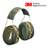 Peltor Bullseye III Earmuffs Green Hearing Protection by 3M