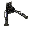 Rifle Bipod 4-7" (10-18cm) Tilting Stud Fitting with Weaver Adapter Rifle Bipod 4-7" (10-18cm) Tilting Stud Fitting with Weaver Adapter