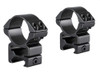 Hawke Rifle Scope Match Mounts Weaver High 30mm 2 piece