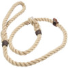 Dog Lead Natural Rope Slip Lead 10mm by Bisley 10mm - 150cm Dog Lead Natural Rope Slip Lead 10mm by Bisley 10mm - 150cm