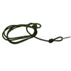 Bisley 3mm Traditional Whistle Lanyard Fixed neck loop with adjustable clip