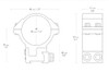 Hawke Rifle Scope Match Mounts 9-11mm Adjustable High 30mm 2 piece