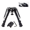 Universal Stud Bipod with Picatinny Weaver adapter 6-9" Spring Legs