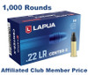 Lapua Center-X .22 LR Club Promo Price 40gr 1000 Rounds (20x Boxes of 50)