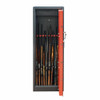 Burton Safes Pioneer 10 Gun Safe Cabinet 10 Rifles with Locking Top Box