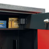 Burton Safes Pioneer 10 Gun Safe Cabinet 10 Rifles with Locking Top Box