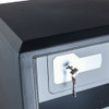 Burton Safes Gamekeeper Gold Gun Safe for 9 Rifles with Key Entry and Ammo Box