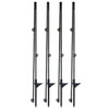 CamoSystems Deluxe Heavy Duty Blind Kit 4 poles 3D broadcut screen and case