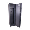 Burton Safes Warden LFS Gun Safe 6 Rifles with Key Entry and Locking Top Box