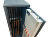 Burton Safes Gamekeeper Gold Gun Safe Cabinet for 5 Rifles with Key Entry