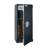 Burton Safes Gamekeeper Gold Gun Safe Cabinet for 9 Rifles with Electronic Entry