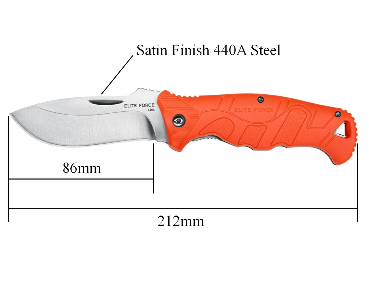 Umarex Elite Force EF141 Folding Knife with Lock Orange