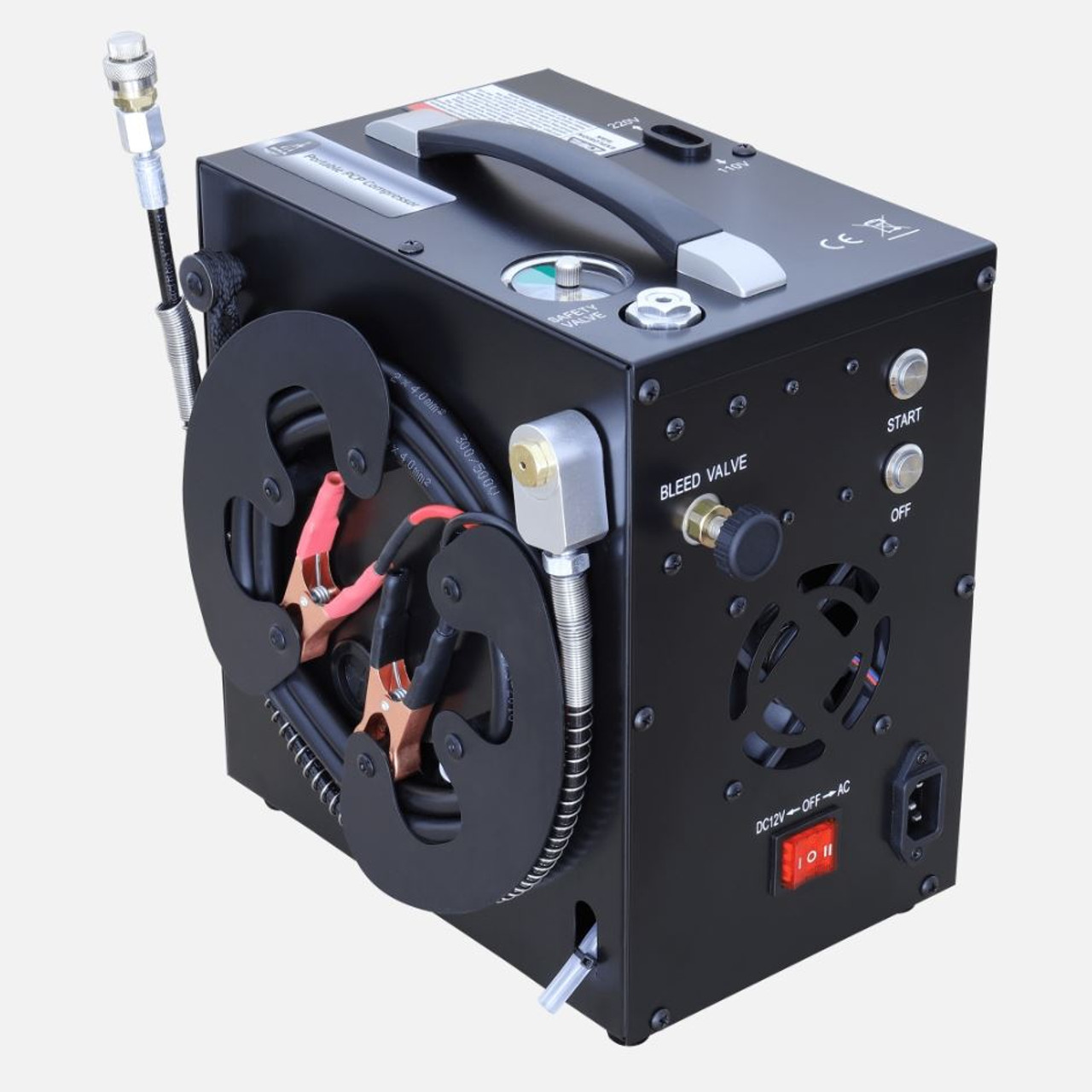 BSA Electric Portable Compressor PCP Airguns Dual Voltage Mains / Car 220V & 12V