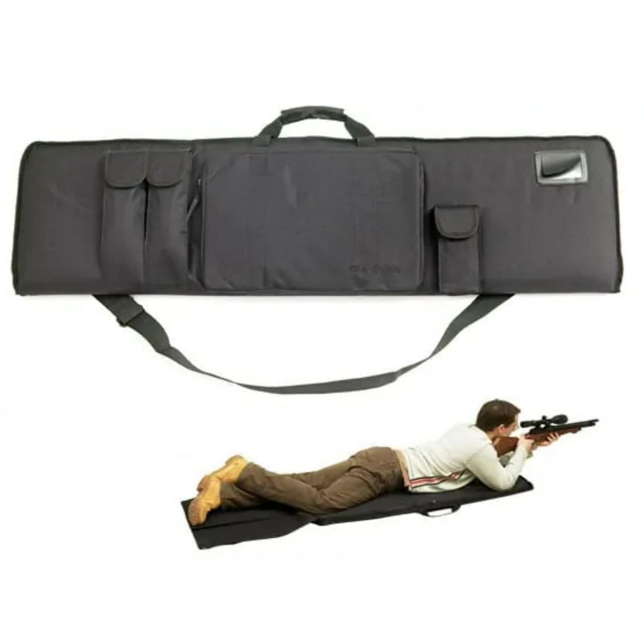 BSA Black Tactical Case Mat 122cm/48" Extending to 178cm/70" BSA Black Tactical Case Mat 122cm/48" Extending to 178cm/70"