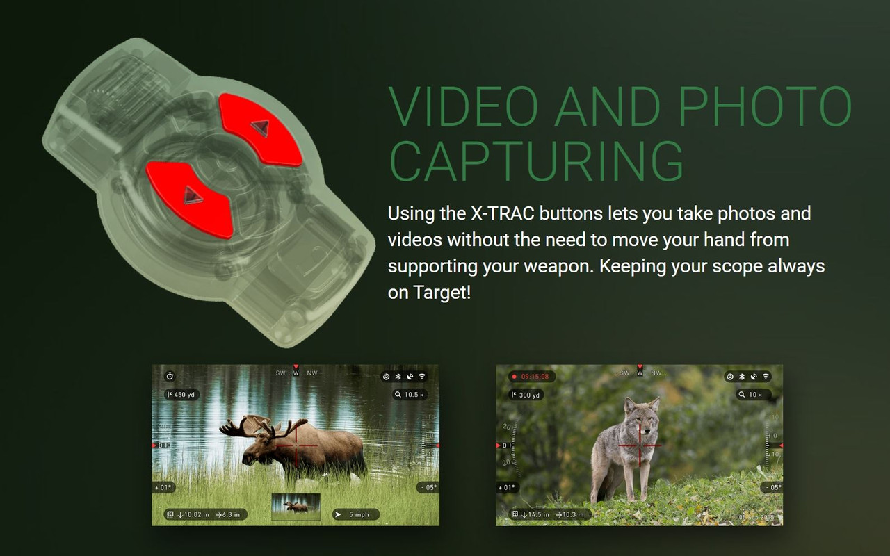ATN X-TRAC Tactical Remote Access Control Bluetooth