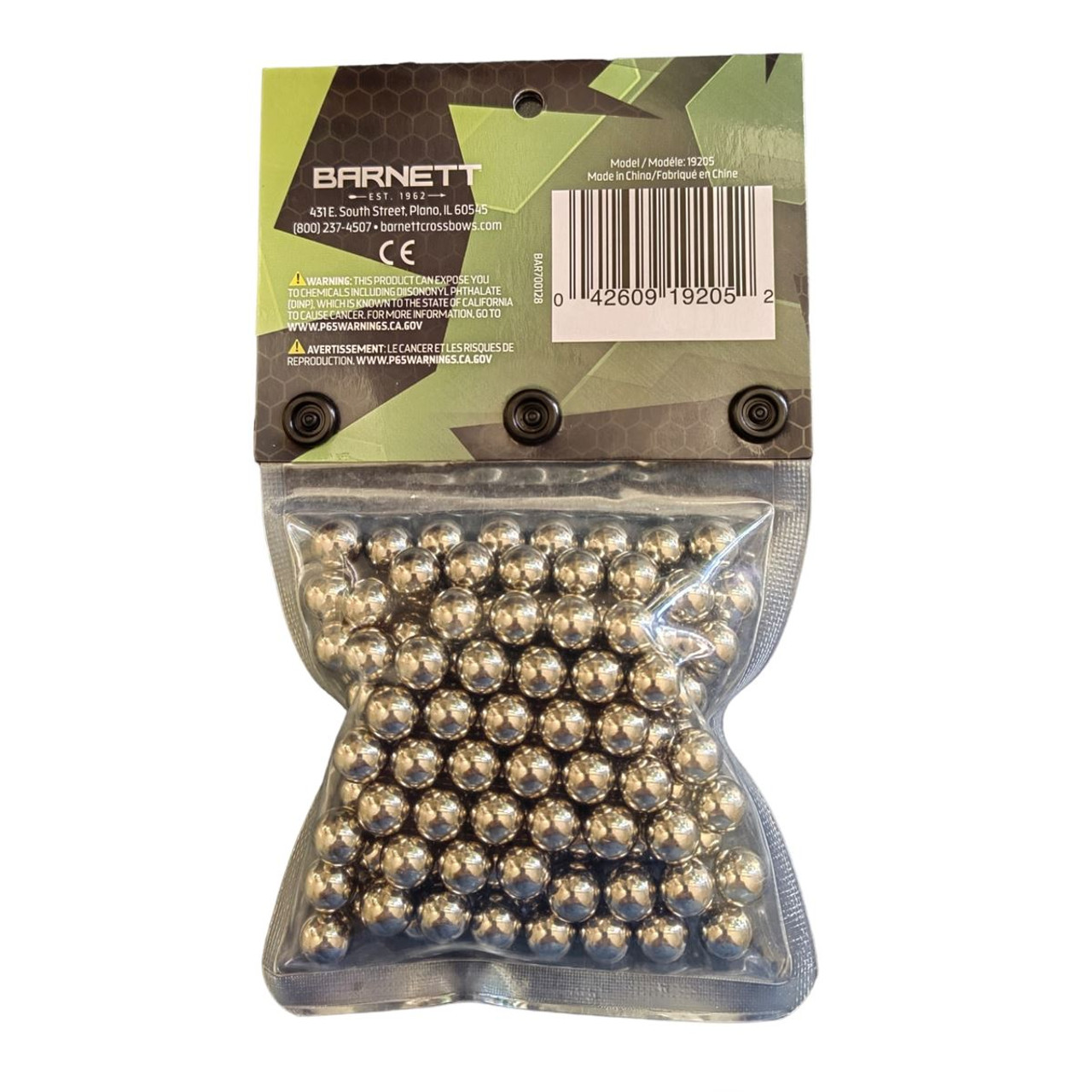 Barnett Slingshot Ammo Steel Balls .38 Calibre Pack of 140 Catapult