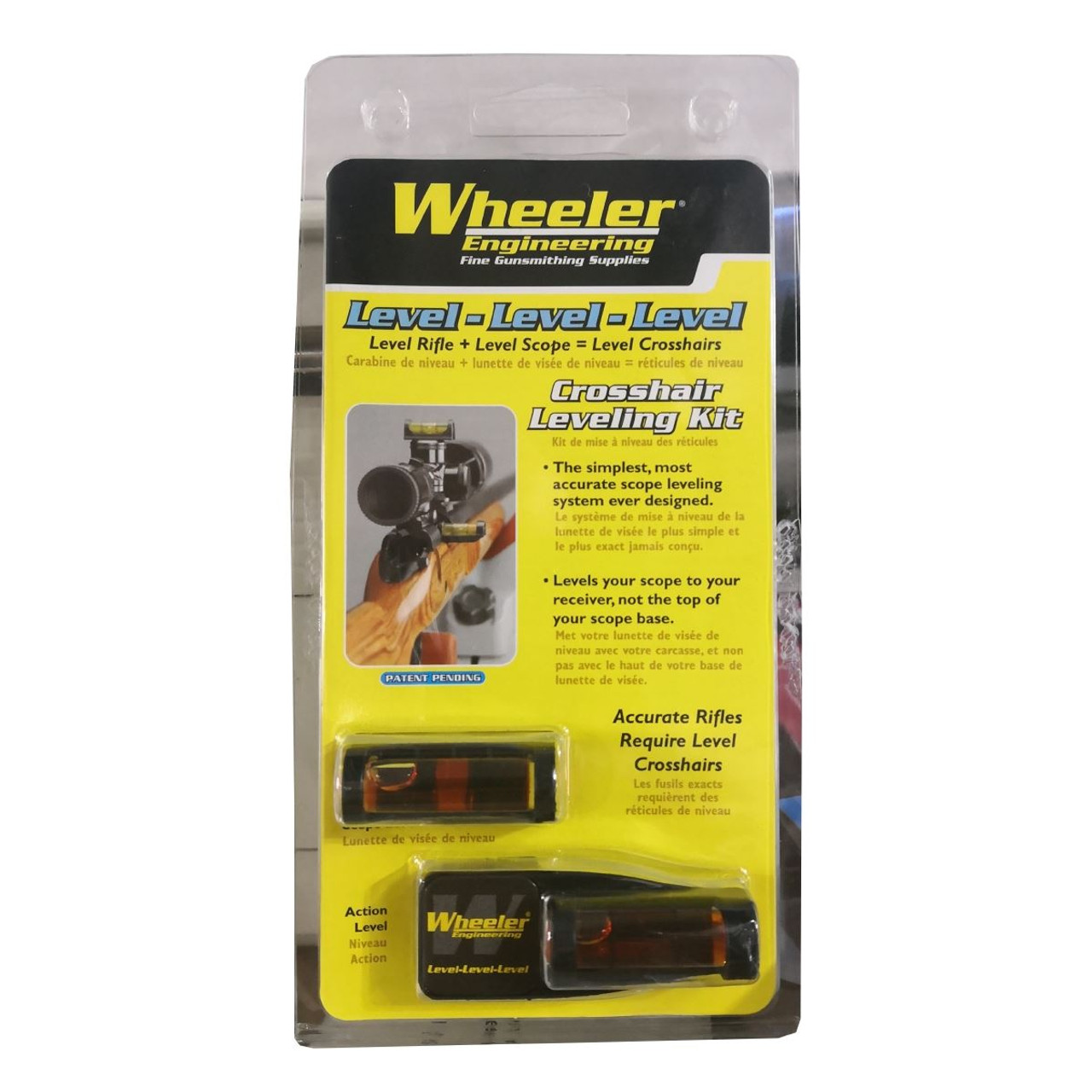 Wheeler Level-Level-Level Crosshair Levelling Kit