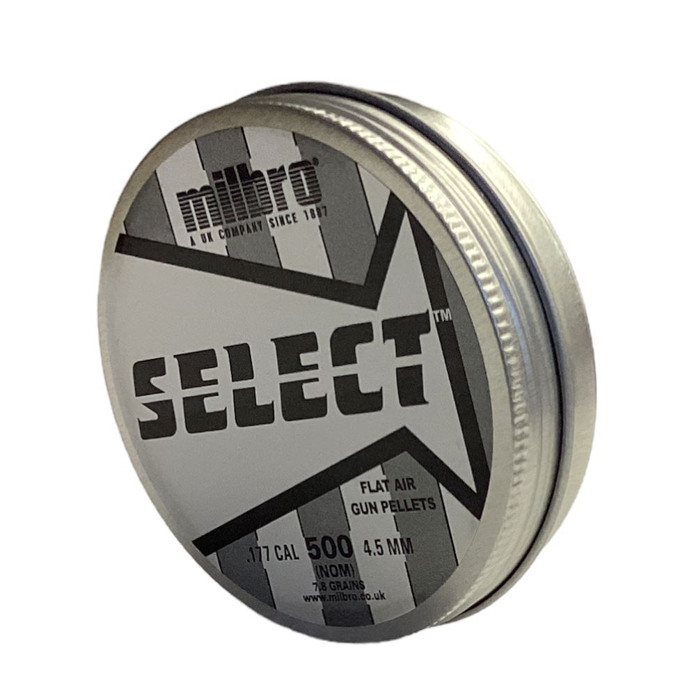 Select .177 (4.5mm) Pellets Tin of 500