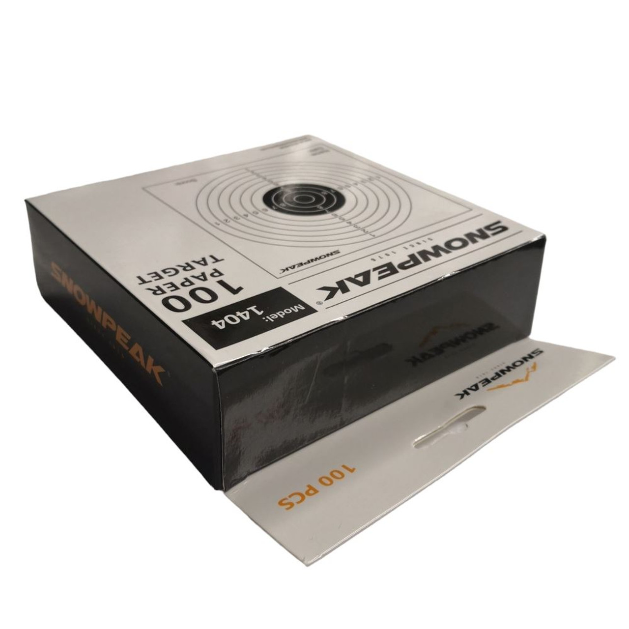 1404 Paper Target 100 Pack 14cm Single Target Design