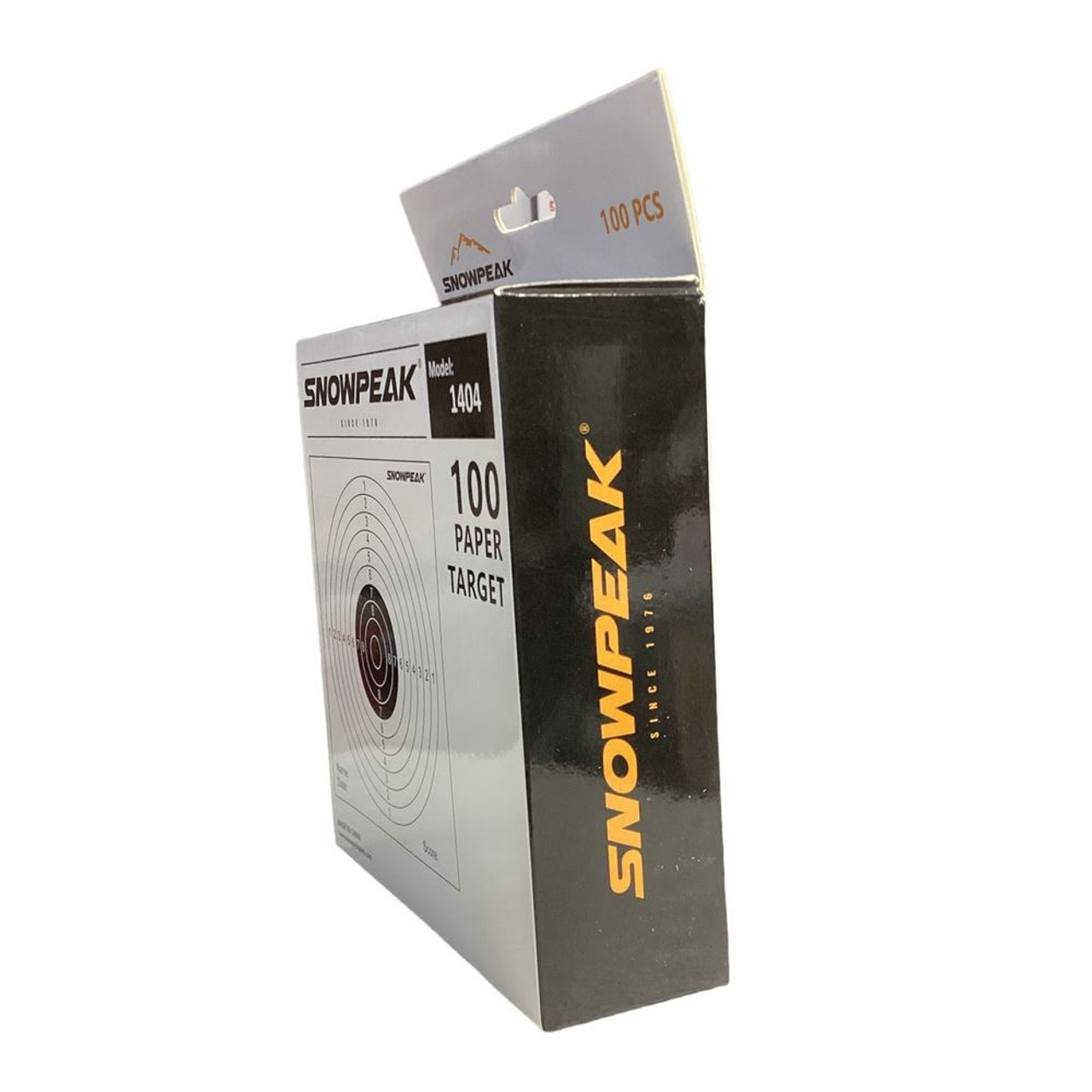 1404 Paper Target 100 Pack 14cm Single Target Design