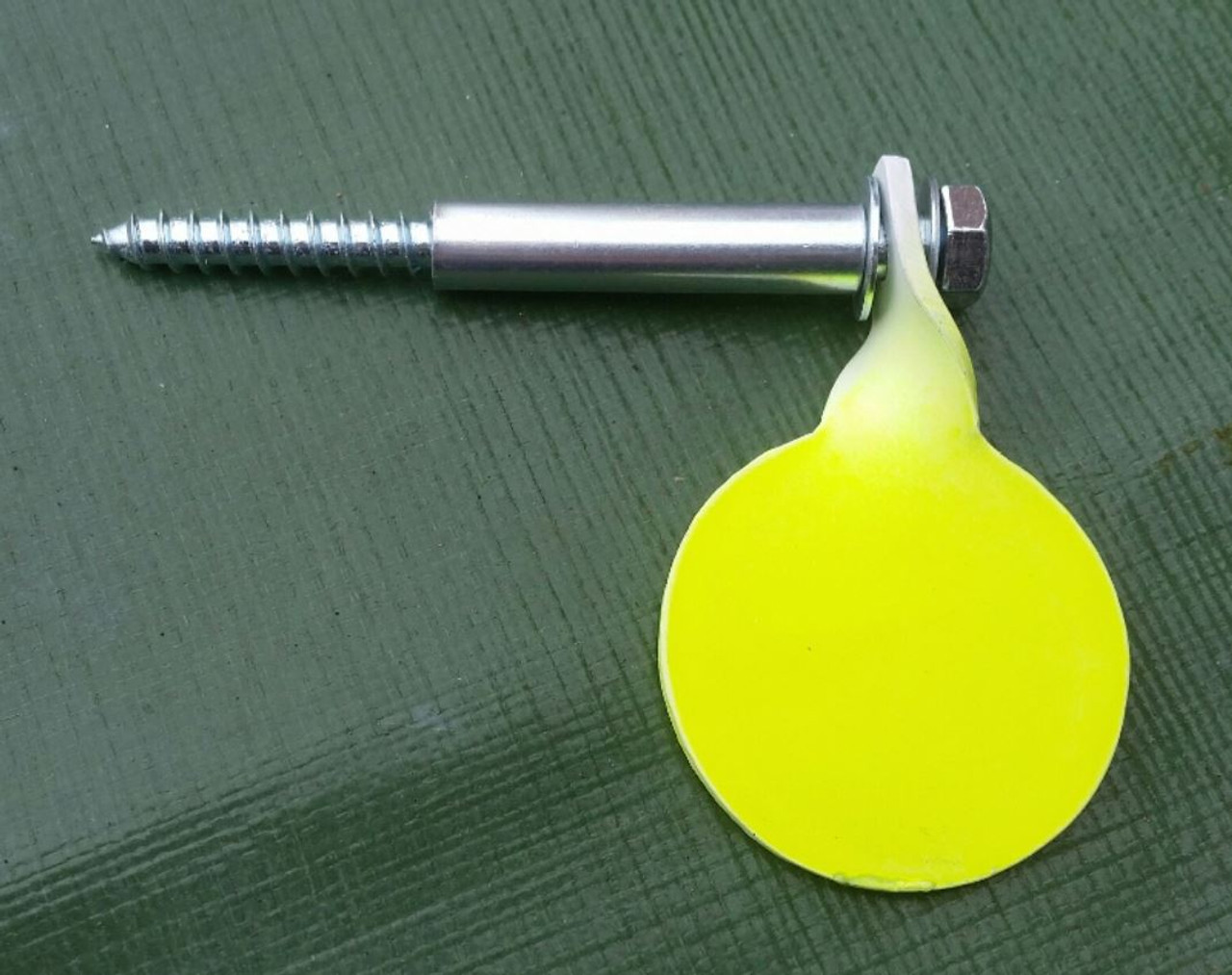 Single Spinner 4cm Target by Gr8fun Metal Screw in Spinning Target for Airguns