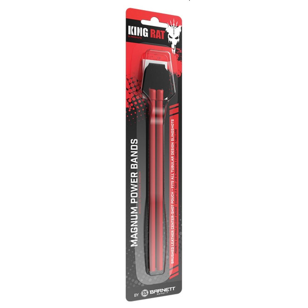 Barnett King Rat Slingshot Magnum Power Bands Red