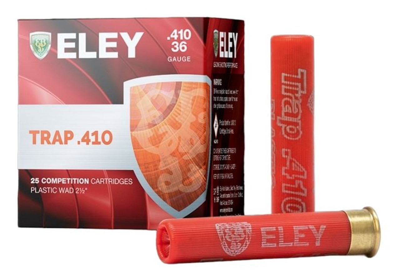 Eley Trap 410G 14g 7.5 shot Plastic 2.5" per Box of 25