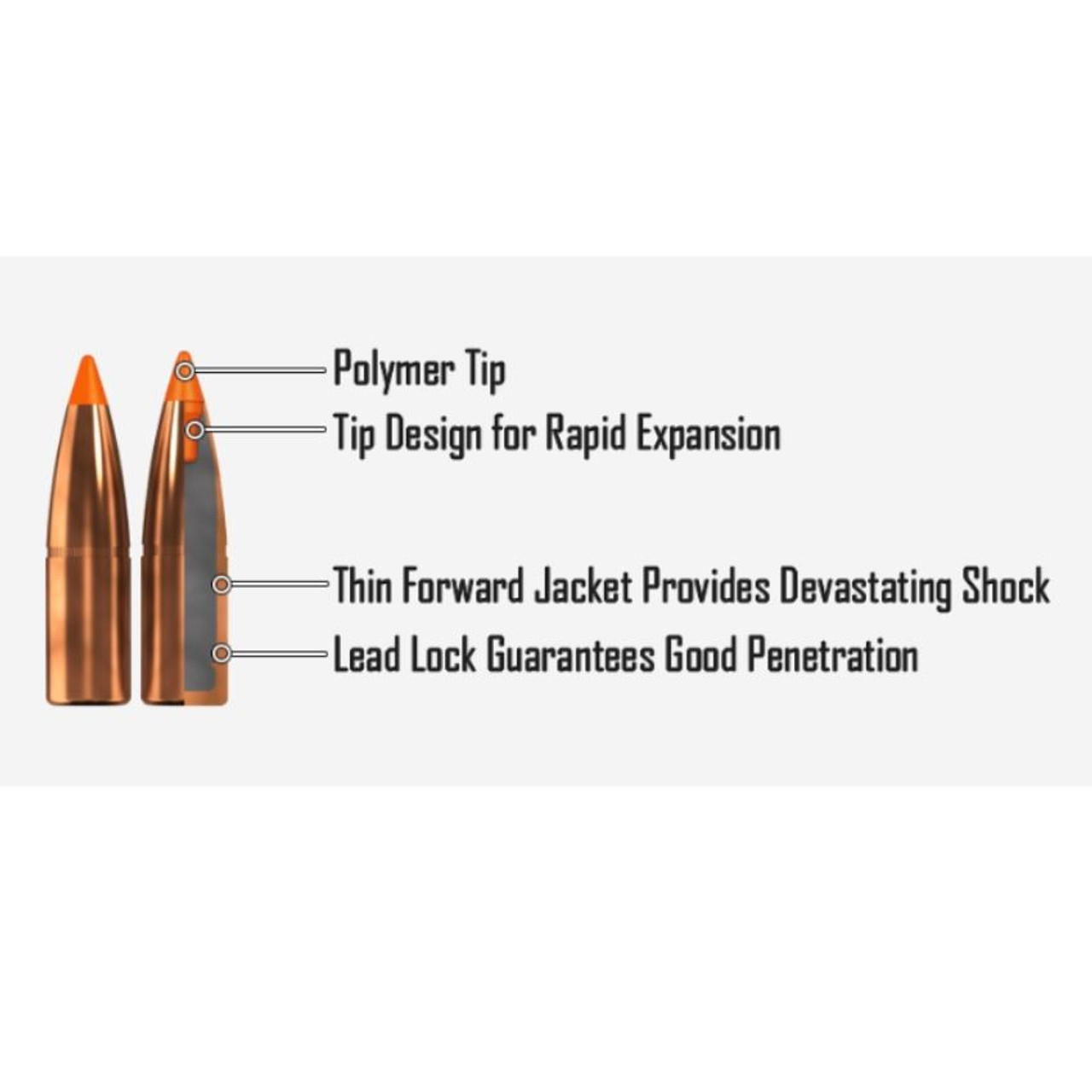 Ammo Norma Tipstrike 140gr .270 WIN 20 rounds