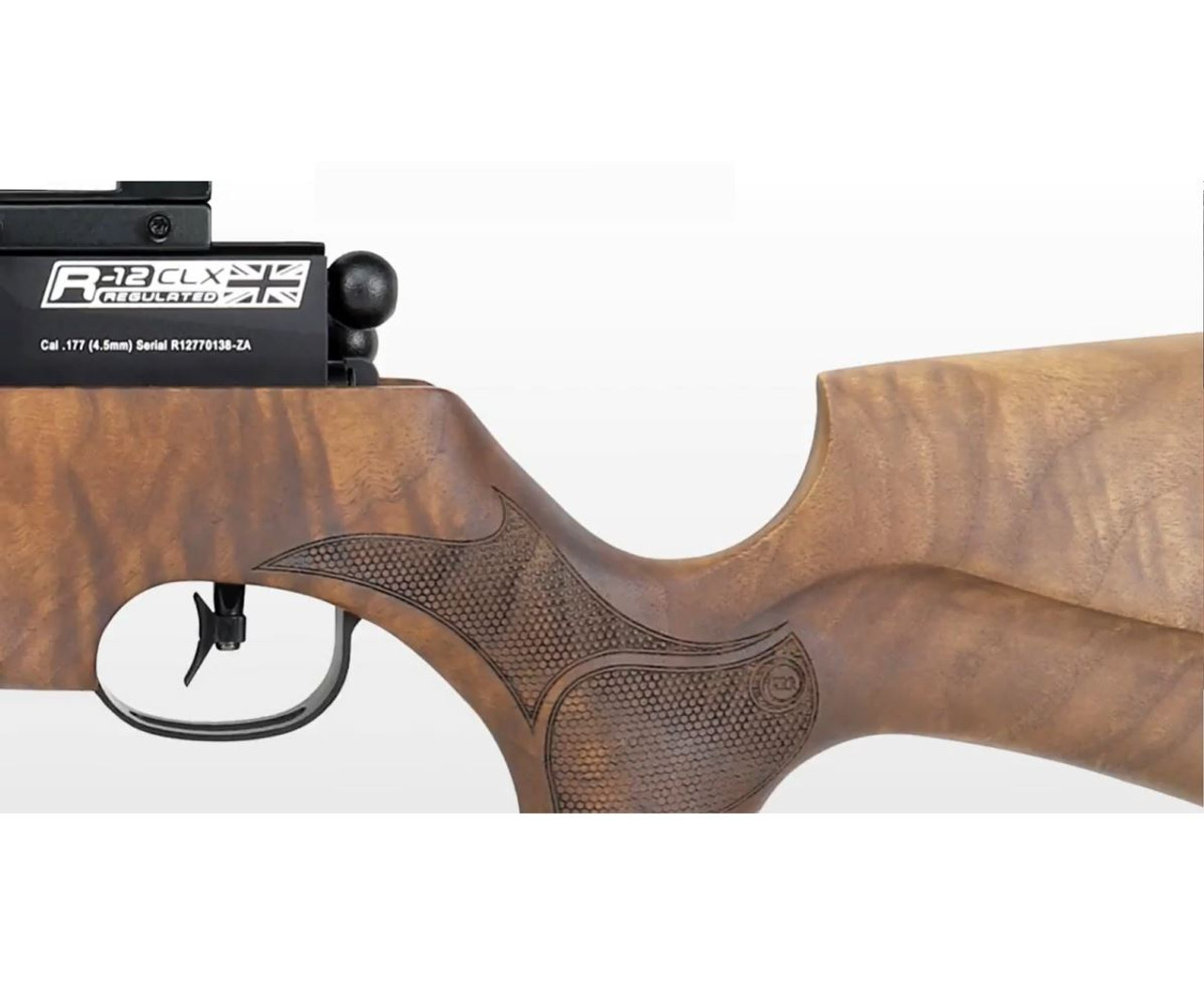 BSA R12 CLX Bolt Action PCP Walnut .22