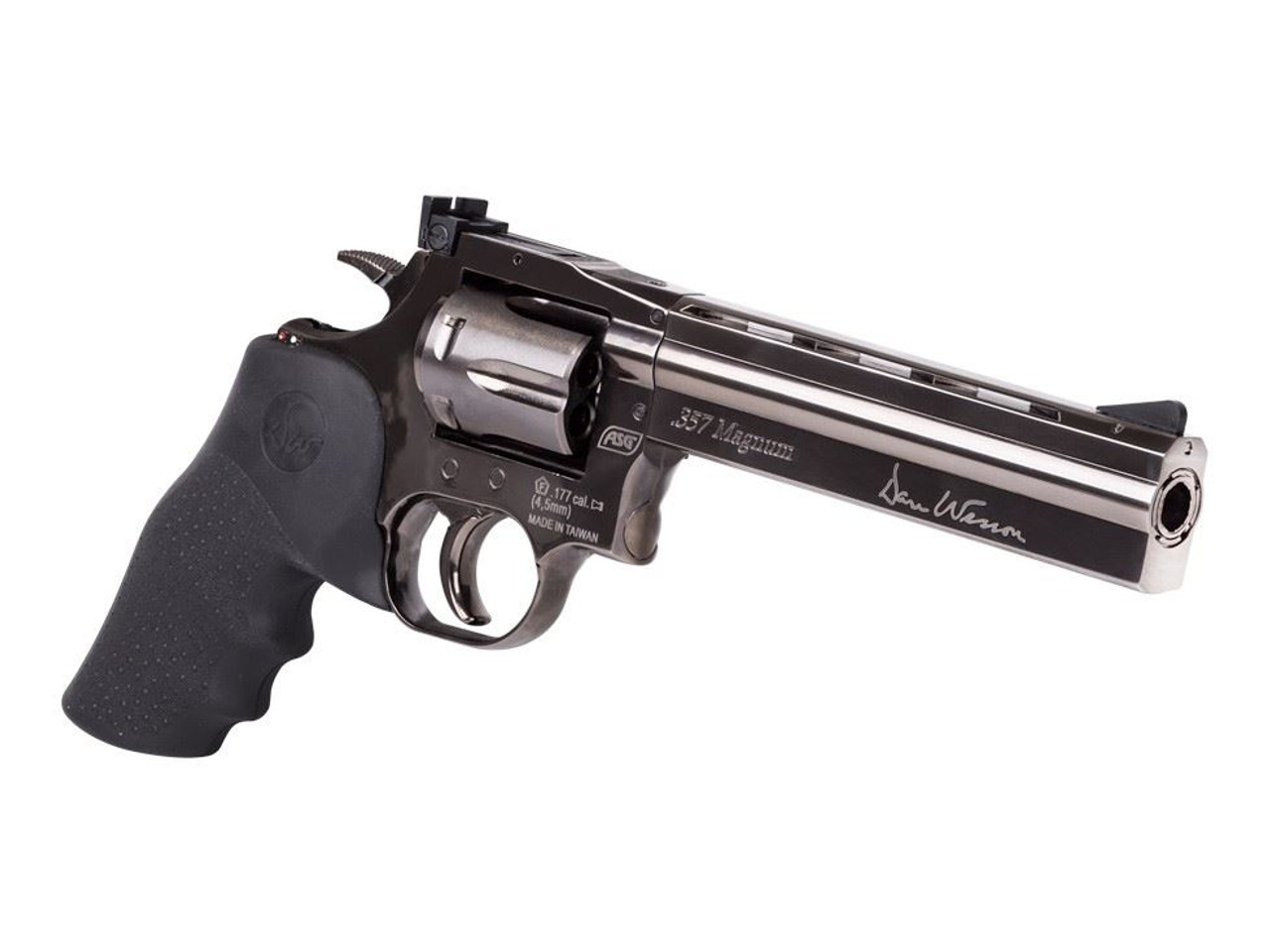 Dan Wesson 715 6in Barrel .177 Air Pistol Grey by ASG