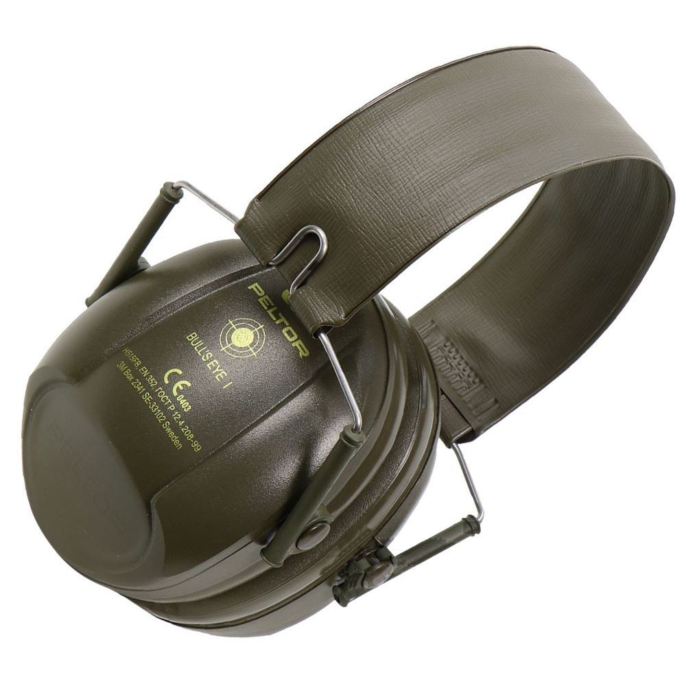 Peltor Bullseye I Earmuffs Green Hearing Protection by 3M