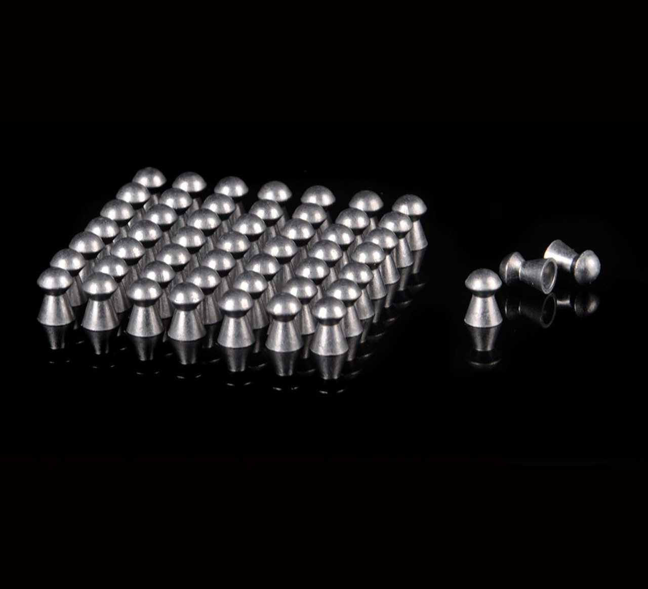 QYS Domed Nose Heavy .177 4.49mm 9.56gr Airgun Pellets Tin of 500