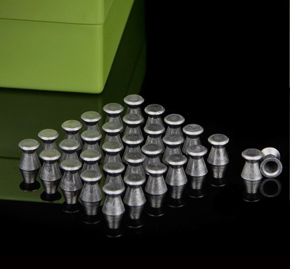 QYS Match Flat Nose .177 4.5mm 8.18gr Airgun Pellets Tin of 200