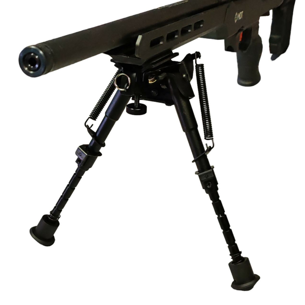 Rifle Bipod 4-7" (10-18cm) Tilting Stud Fitting with Weaver Adapter