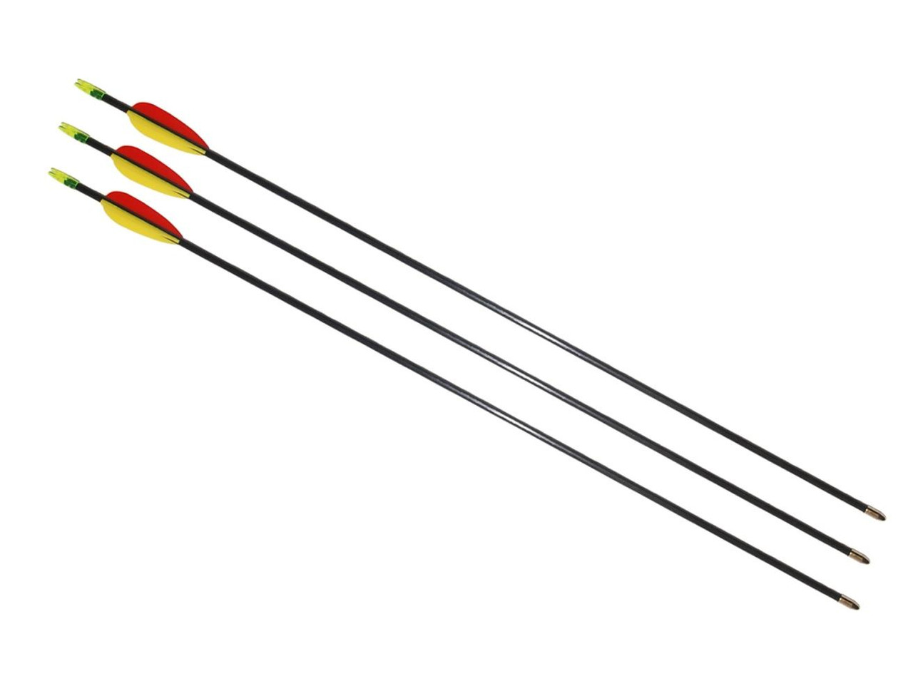 NXG Fibreglass Arrows 28" Pack of 3