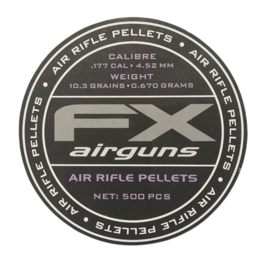 FX Airguns Premium Pellets .177 4.52mm 10.3gr Tin of 500
