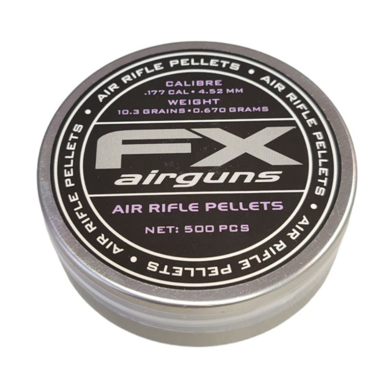 FX Airguns Premium Pellets .177 4.52mm 10.3gr Tin of 500