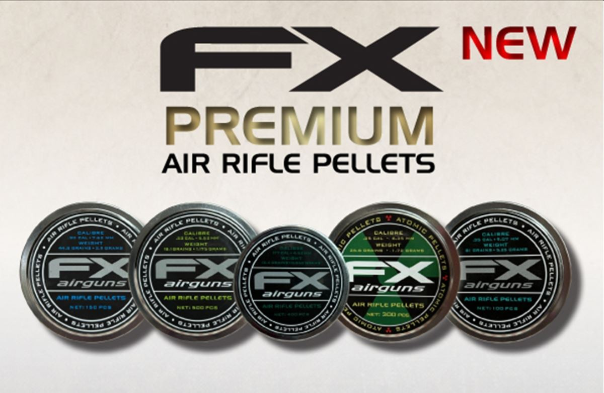 FX Airguns Premium Pellets .177 4.52mm 10.3gr Tin of 500