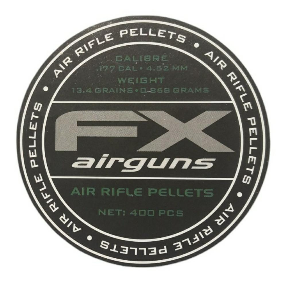 FX Airguns Premium Pellets .177 4.52mm 13.4gr Tin of 400