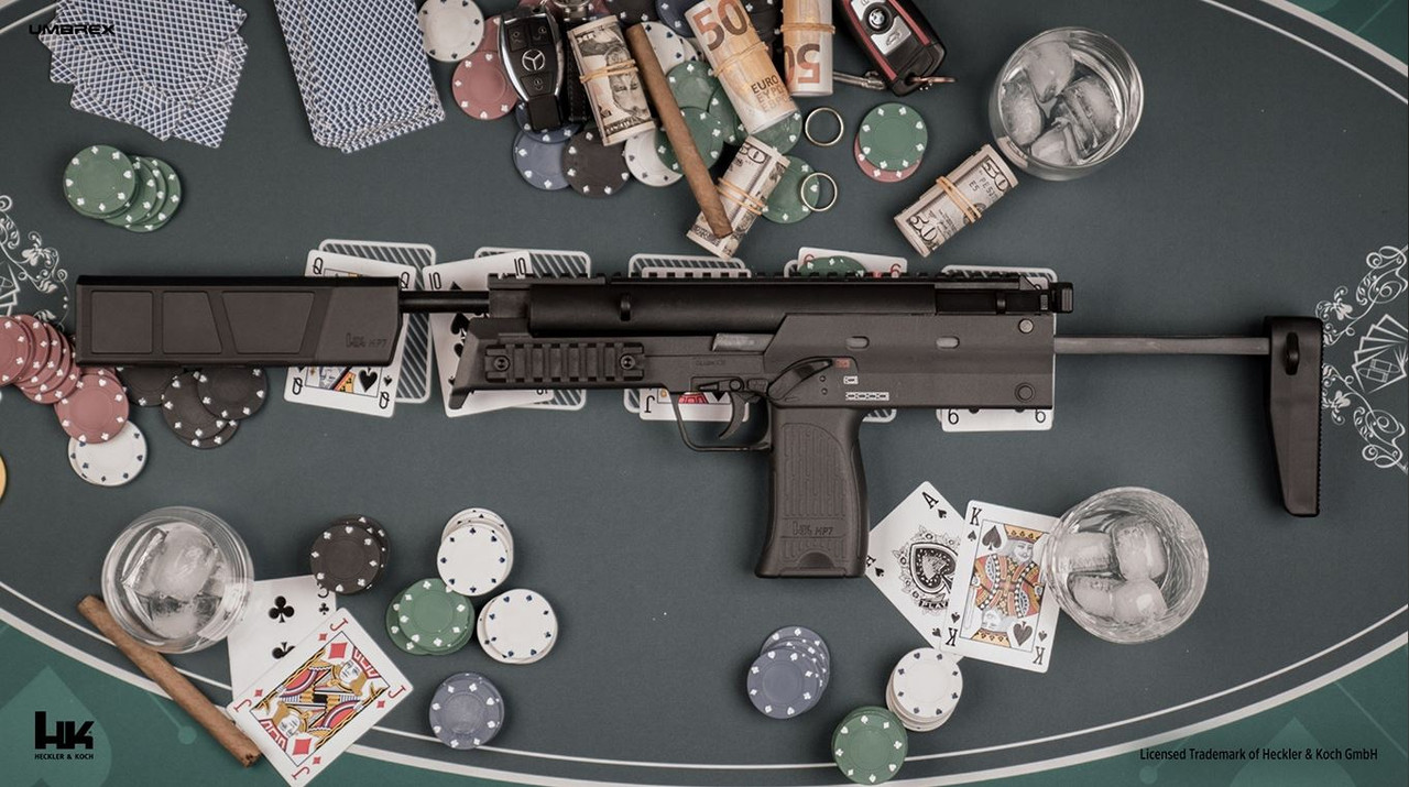 Heckler & Koch MP7 Air Pistol .177 Pellet Folding Stock