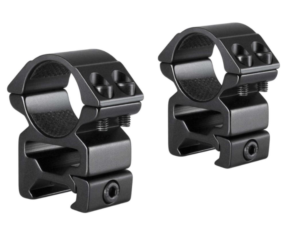 Hawke Rifle Scope Match Mounts Weaver High 1 inch 2 piece