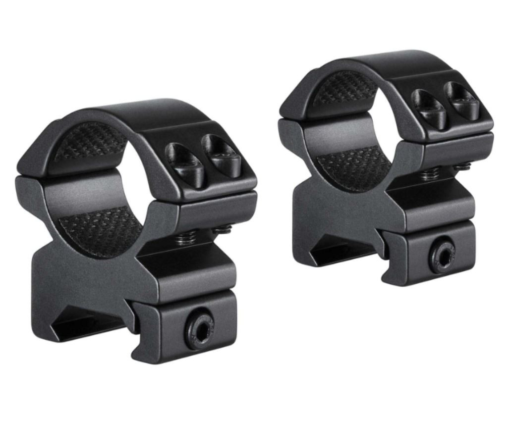 Hawke Rifle Scope Match Mounts Weaver Medium 1 inch 2 piece