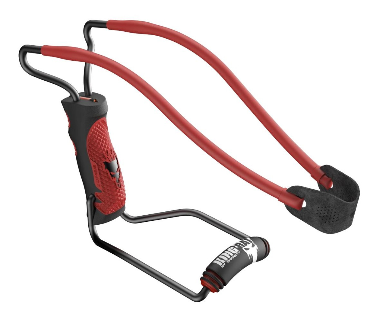 Barnett Black Widow King Rat Red Band 200fps Slingshot Fold away wrist support