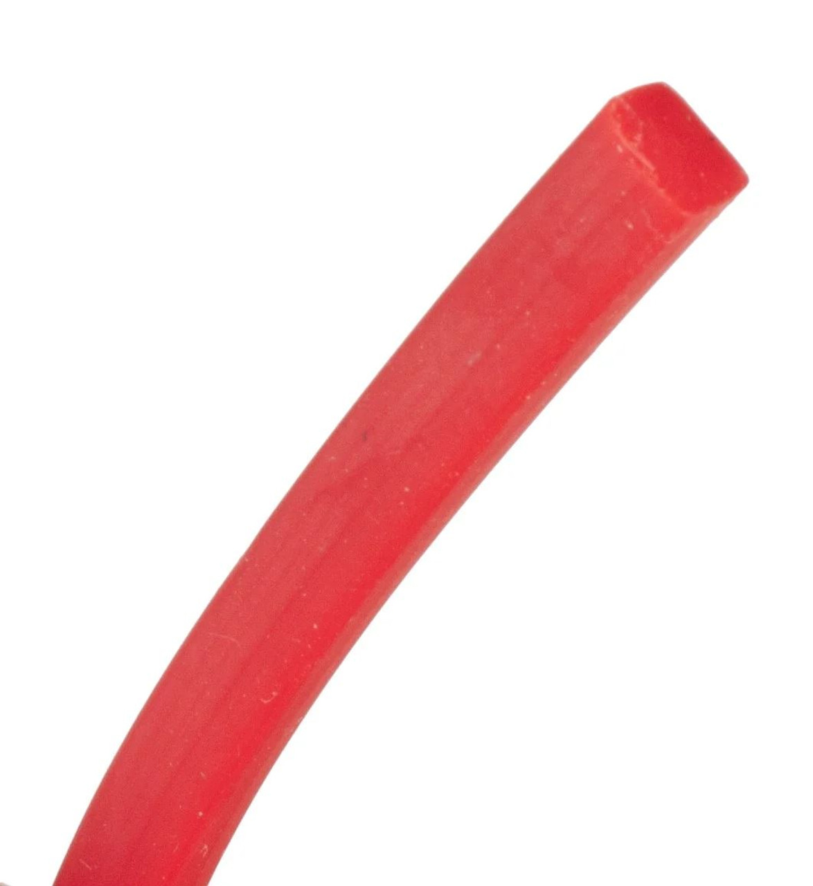 Slingshot 8 x 8mm Red Rubber per 1m length