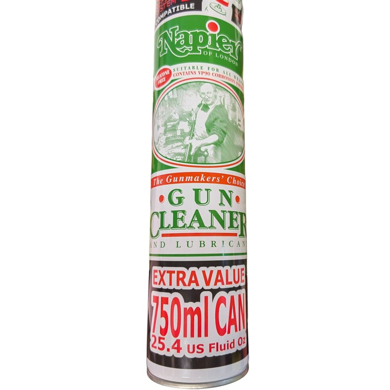 Napier Gun Cleaner Lubricant Aerosol 750ml Gun Oil